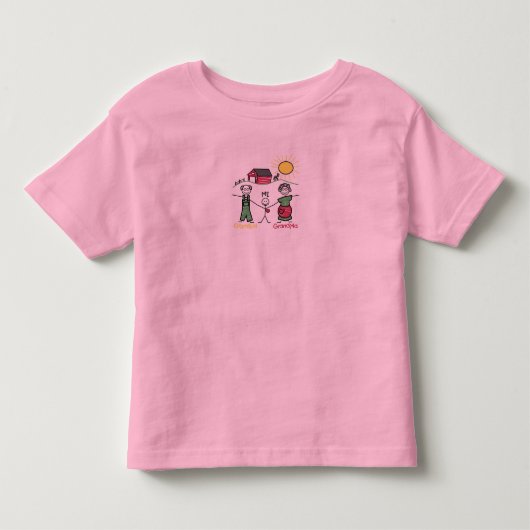 Dag met de grootouder - kinder shirts (Voorkant)