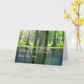 Dag met Goethe - Zonlicht en Bossen Kaart (Gele Bloem)