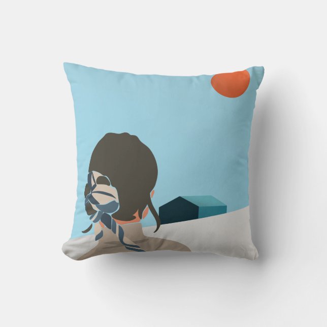 Dag, mijn liefde T-Shirt Kussen (Voorkant)