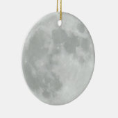 Dag Moon en Night Moon Kerstmis Keramisch Ornament (Rechts)