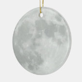 Dag Moon en Night Moon Kerstmis Keramisch Ornament (Links)