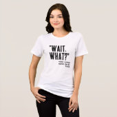 Dag na de verkiezingen Tri-Blend shirt (Voorkant volledig)