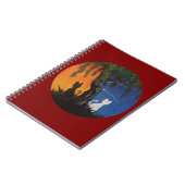 Dag/Nacht Katten Notitieboek (Linkerzijde)