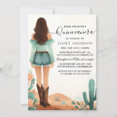 Dag Natuur Schuur Hout Boho Boerderij Western Quin Kaart (Voorkant)