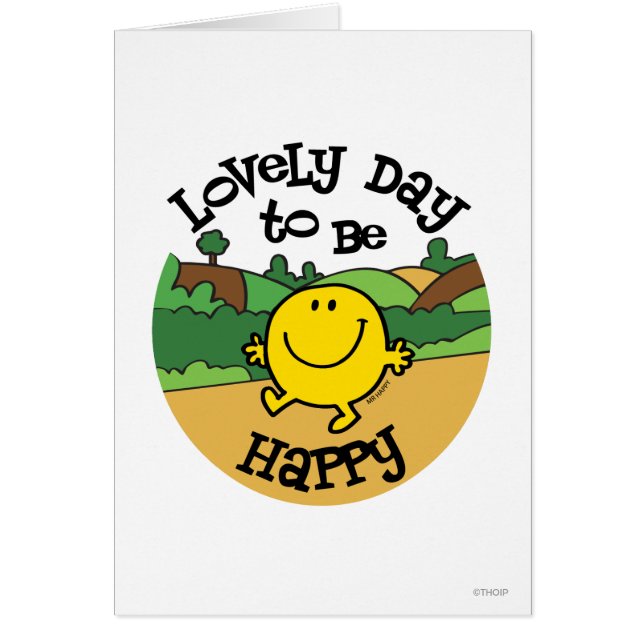 Dag om Mr Happy te zijn (Voorkant)