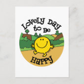 Dag om Mr Happy te zijn Briefkaart (Voorkant)