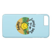 Dag om Mr Happy te zijn Case-Mate iPhone Case (Achterkant (Horizontaal))