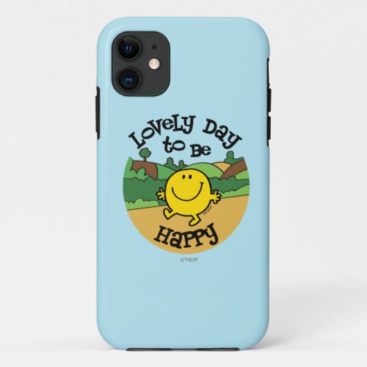 Dag om Mr Happy te zijn Case-Mate iPhone Case (Achterkant)
