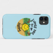 Dag om Mr Happy te zijn Case-Mate iPhone Case (Achterkant (horizontaal))