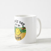 Dag om Mr Happy te zijn Koffiemok (Voorkant rechts)