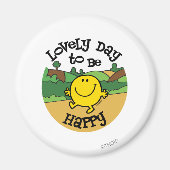 Dag om Mr Happy te zijn Magneet (Voorkant)