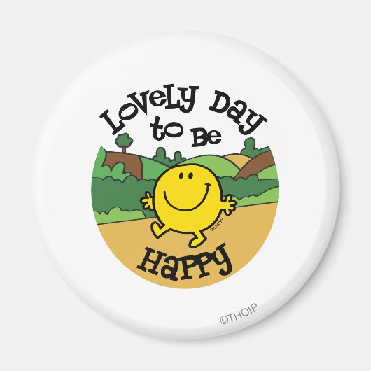 Dag om Mr Happy te zijn Magneet (Voorkant)
