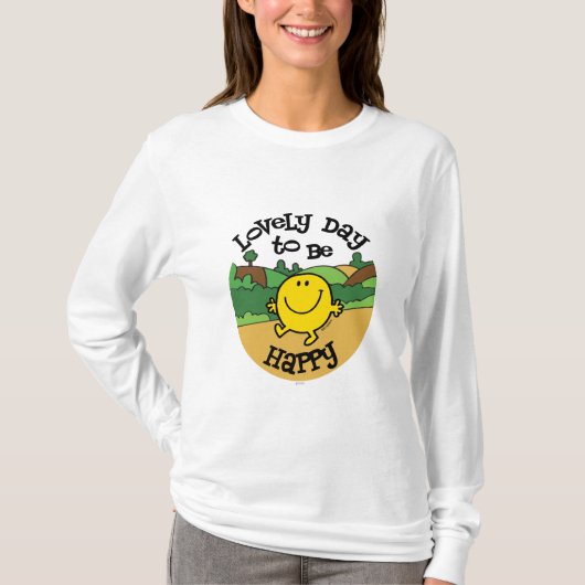 Dag om Mr Happy te zijn T-shirt (Voorkant)