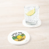 Dag om Mr Happy te zijn Zandsteen Onderzetter (Zijkant)