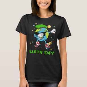 Dag op Aarde elke dag sparen onze planeet Aarde ab T-shirt