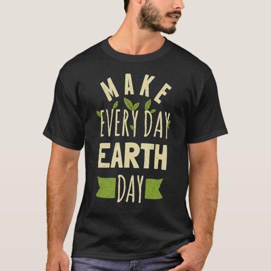 Dag op aarde voor elke dag 2022 1 t-shirt (Voorkant)