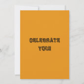 Dag op Dia de los Muertos Felt Kijk Skull (Achterkant)