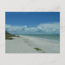 Dag op een tropisch strand briefkaart