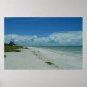 Dag op een tropisch strand poster (Voorkant)