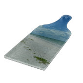 Dag op een tropisch strand snijplank (Hoek)