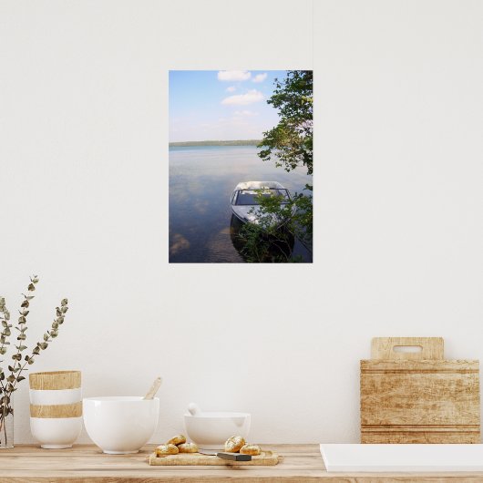 Dag op het meer poster (Keuken)