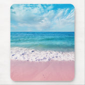 Dag op het strand Fotografie Zeegezicht Muismat (Voorkant)