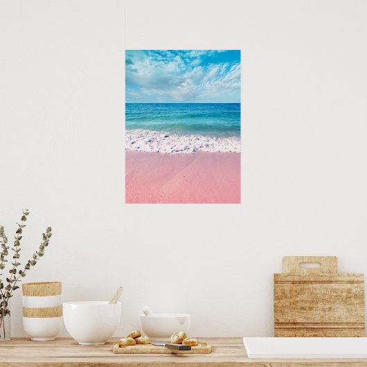 Dag op het strand Fotografie Zeegezicht Poster (Keuken)