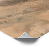 Dag op het strand -  kunst - olieverschildering poster (Hoek)