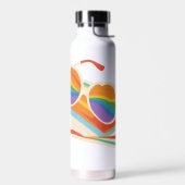 dag op het strand waterfles (Links)