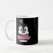 Dag Pinguïn 4th Juli Amerika Peuter Jongens Kinder Koffiemok (Links)