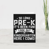 Dag Pre-k kleuterschool Hier kom ik Afstuderen Kaart (Voorkant)