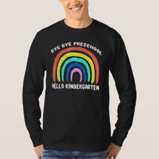Dag preschool Hallo Kindergarten Leerstudie T-shirt