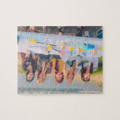 DAG puzzel Legpuzzel (Horizontaal)