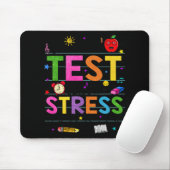 Dag Rock De Test Leraar Grappige Testdag Studen Muismat (Met muis)