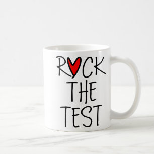 Dag Rock De Test Leraar Testen Dag Grappige Leraar Koffiemok