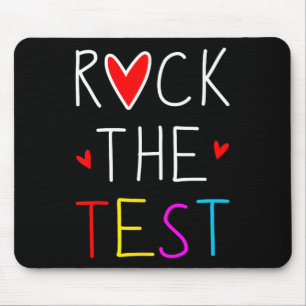 Dag Rock De Test Leraar Testen Dag Grappige Leraar Muismat