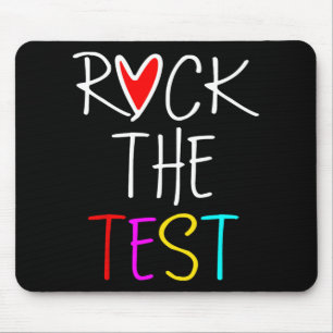 Dag Rock De Test Leraar Testen Dag Grappige Leraar Muismat
