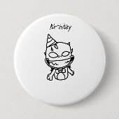 Dag Ronde Button 7,6 Cm (Voorkant)