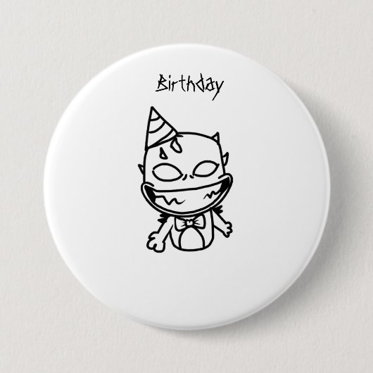 Dag Ronde Button 7,6 Cm (Voorkant)