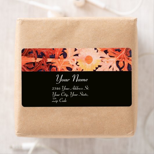 DAG, rood bruin zwart Etiket (Insitu)