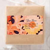 DAG, rood bruin zwart Etiket (Insitu)