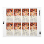 DAG, rood bruin zwart Etiket (Full Sheet)