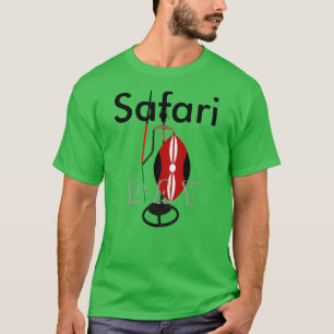 Dag Safar Kenya Hakuna Matata Voor Geeks T-shirts