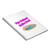 Dag School Hallo Pool Funny Summer Quote Notitieboek (Rechterzijde)