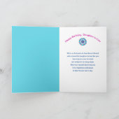 Dag, schoondochter, kleurrijke motif kaart (Binnen)