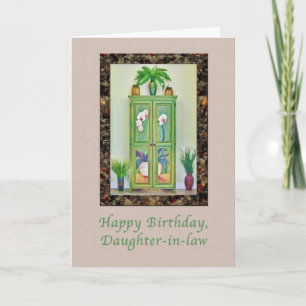 Dag, schoondochter, nog steeds leven met kabinet kaart