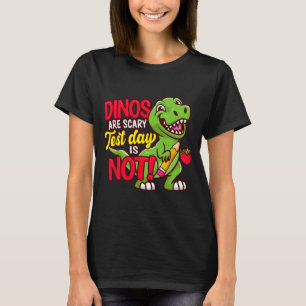 Dag Shirt Dino's zijn enge testdag is niet