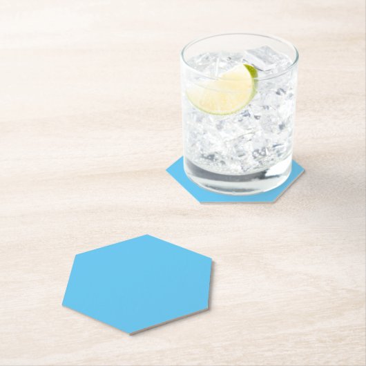 Dag Sky Blue, half gebak, Jeans Blue, Kartonnen Onderzetters (Insitu)