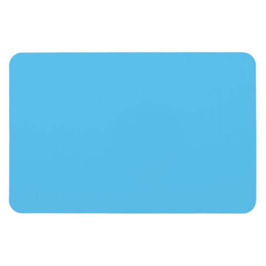 Dag Sky Blue, half gebak, Jeans Blue, Magneet (Horizontaal)