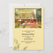 Dag Spa Bachelorette Party uitnodiging (Voorkant)